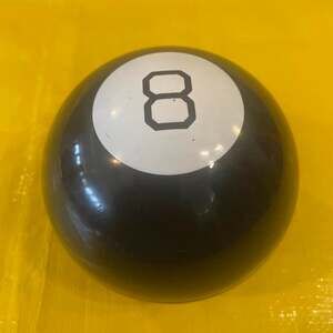 Vintage 1980s Mattel Magic 8 Ball Fortune Teller Toy